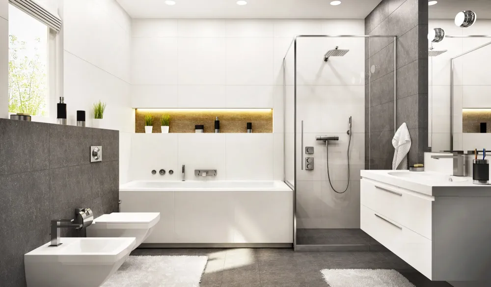 Salle de bains à Meslay-du-Maine